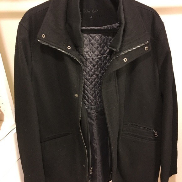 Calvin Klein Black coat - Picture 3 of 4